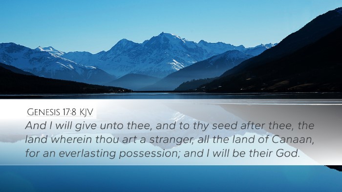 Genesis 17:8 Bible Commentary