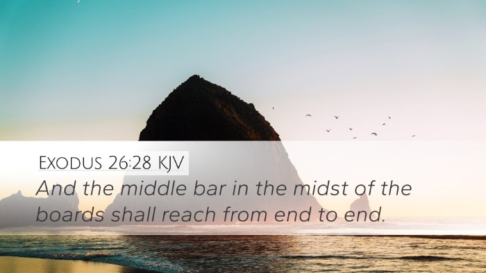 Exodus 26:28 Bible Commentary