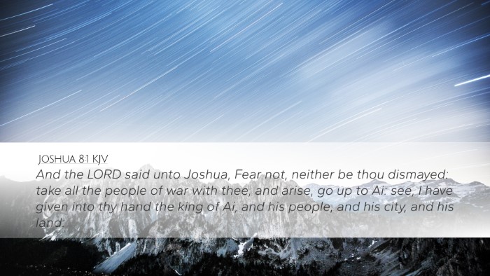 Joshua 8:1 Bible Commentary