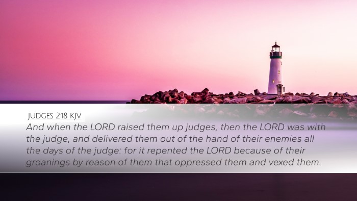 Judges 2:18 Bible Commentary