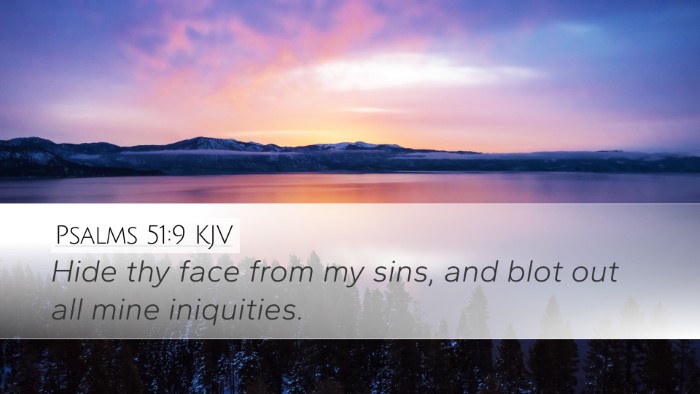 Psalms 51:9 Bible Commentary