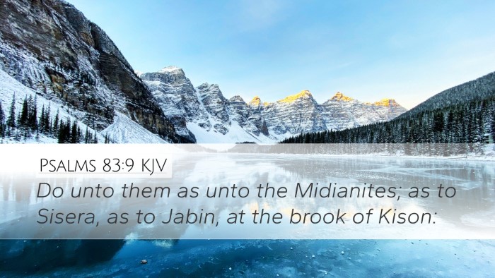 Psalms 83:9 Bible Commentary