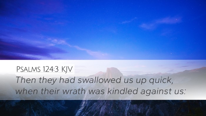 Psalms 124:3 Bible Commentary