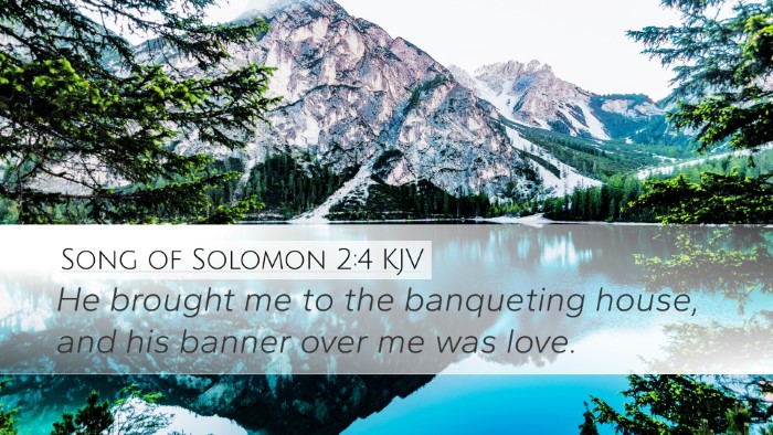 Song of Solomon 2:4 Bible Commentary