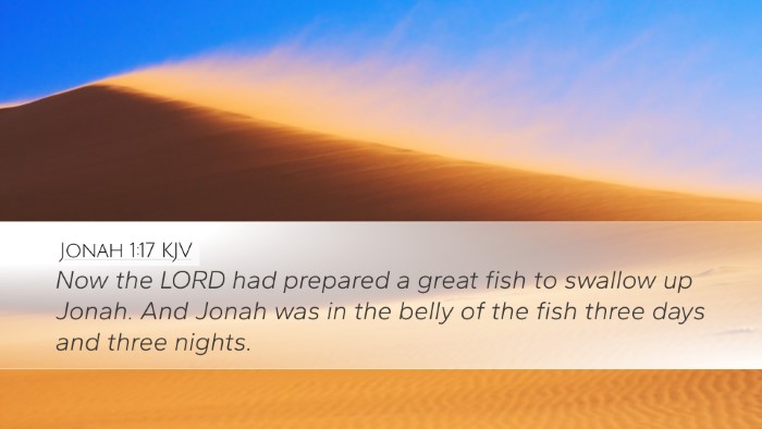 Jonah 1:17 Bible Commentary