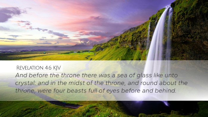 Revelation 4:6 Bible Commentary