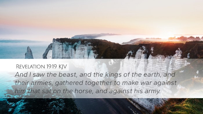 Revelation 19:19 Bible Commentary